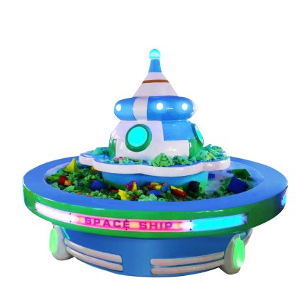 Classic Funny Amusement Park Situational Experience Magic Dream Castle Sand Art Table Spaceship Sand Table