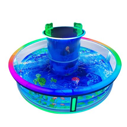 Entertainment Mutil Players Kids Game Machine Fiberglass Fish Pond