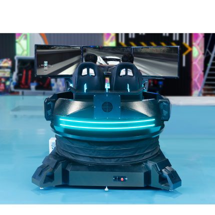 Factory Price 3 Dof Electric Cylinder Three Screens 4d Car Game Simulator Driving Racing