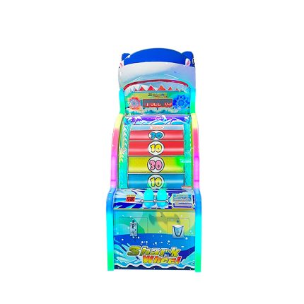 Shark Wheel Dinosaur Ticket Lottery Arcade Machine Coin-Operated Redemption Game with 1 Year Warranty
