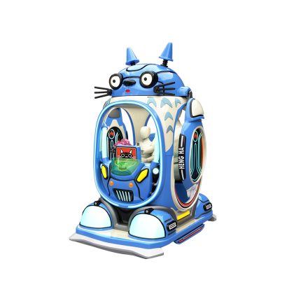 Dragoncat Walking Electric Robot Arcade Game Machine Coin Operated Metal Indoor/Outdoor Amusement for Kids Model Pattern