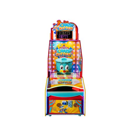 Earn Money Coin Operated Coin Pusher Ticket Redemption Ball Pitching Throw Balls Pusher Game