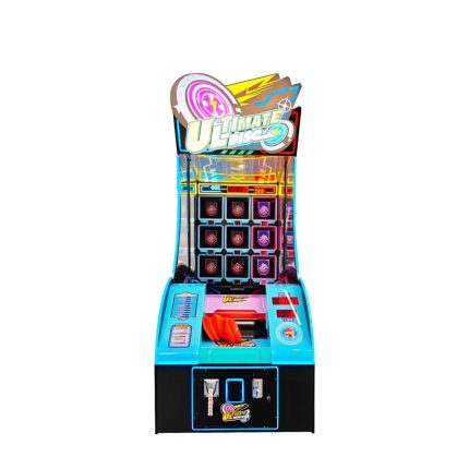 Factory Price Coin Operated Arcade Game Ultimate Disc Throwing Lottery Game Arcade Machine for Sale