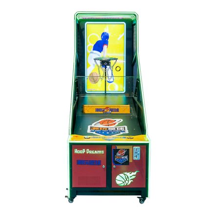 Coin Operated Street Basketball Arcade Game Machine for Kids 6+ Years 220V with US Plug for Home or Classroom Use