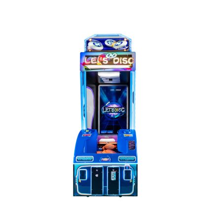 Coin Operated Redemption Arcade Game Machine Let's Disc Ticket Game Machine