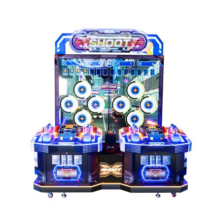 Coin-Operated Arcade Shooting Game Machine Digital Printing Logo 1-Year Warranty Gun Shooting Arcade Games Machine for Sale