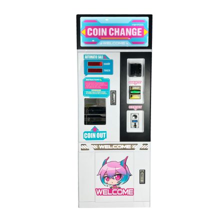 Customized Automatic Coin Change Machine Money Currency Changer Bill Changer Coin Vending Machine