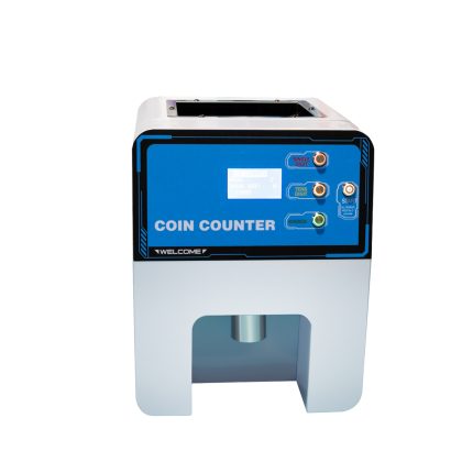 High-Speed Coin Sorter Machine for Amusement Game Centers Mini Metal Coin Counting and Vending Machine for Ages 6+