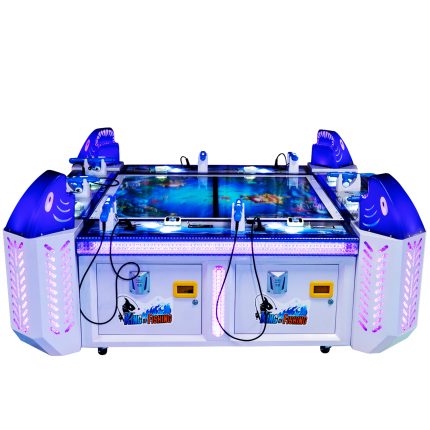 Hot Selling Children Fish Entertainment Lottery Selling Arcade 8 Players Fishing Game Machine Manufacturer for Sale