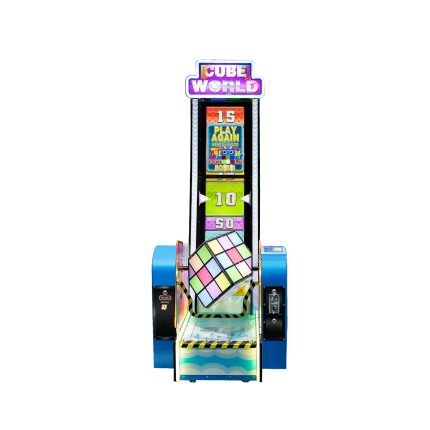 Hot Selling Arcade Tickets Machine Cube World Redemption Game Machine for Game Center