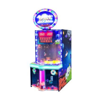 Dropping Ball Redemption Interactive Game Machine Space Bouncing Ball for Game Zone
