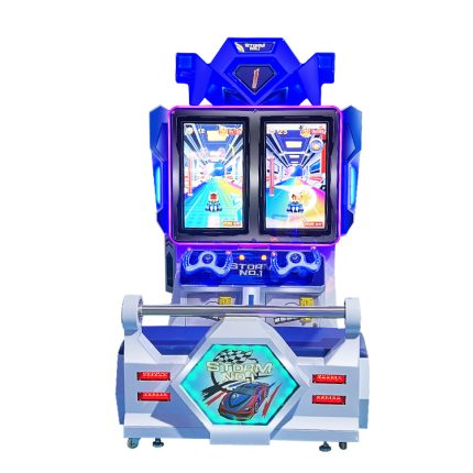2 Players Kids Car Simulator Video Driving Go Racing Coin Operated Game Machine for Indoor Game Center