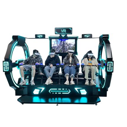 Virtual Reality Arcade Games 9d Vr Simulator 4 Seats 9d Dynamic Equipment Vr Cinema