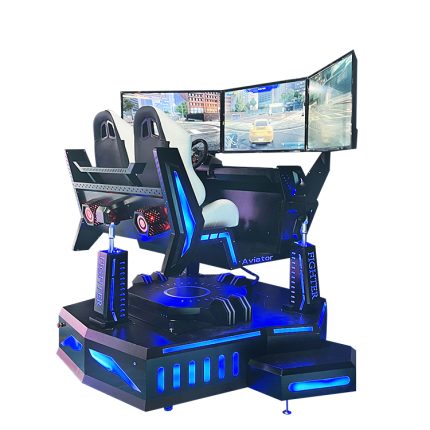 Three Screen 9d Vr Simulator Racing Car Amusement Arcade Racing Car Racing Simulator