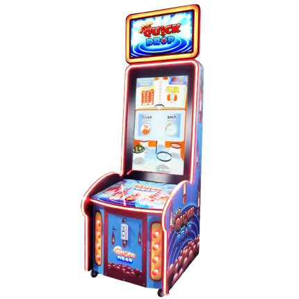 Coin Operated Indoor Arcade Kids Video Game Machine Redemption Prize & Lottery Game for Ages 3+ Years Coin Pusher Type