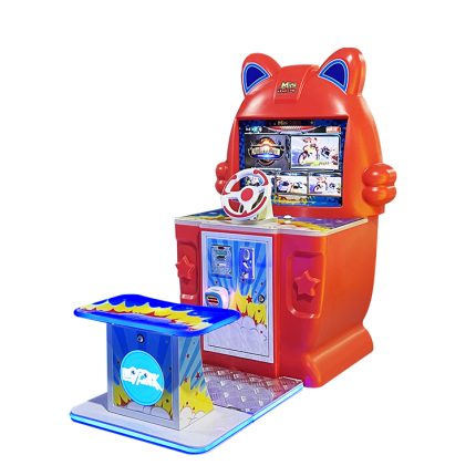 Coin Operated Racing Game Machine Kids Stand Driving Car Arcade Video Game Machine