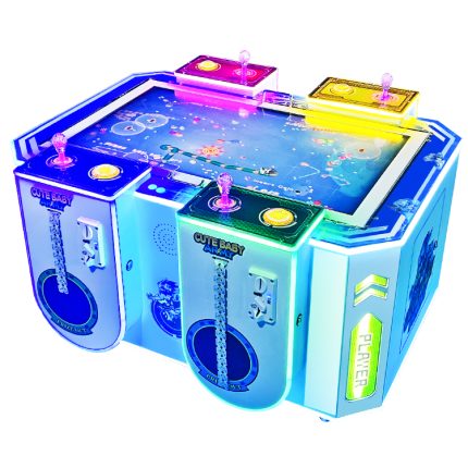 Amusement Park Games Arcade Game Machines 4 Player Coin Operated Crazy Snake Game Machine