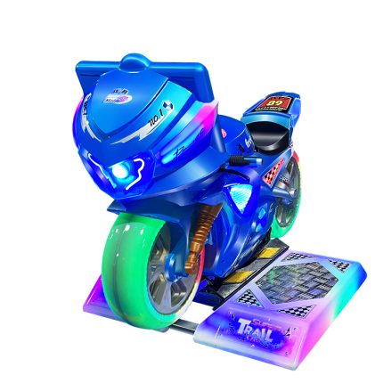 Kids Arcade Game Machine Racing Simulator Motorcycle Auto Racing Motorcycles