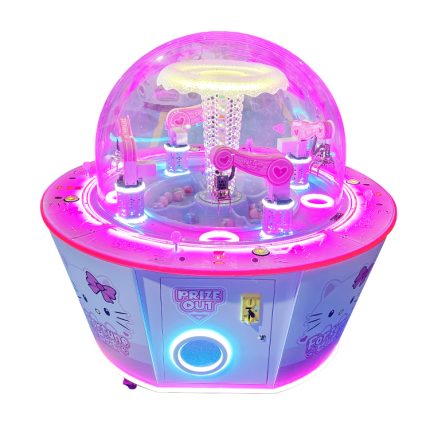 New Design Coin Operated Prize Gift Vending Machine Lucky Cat for 4 Players