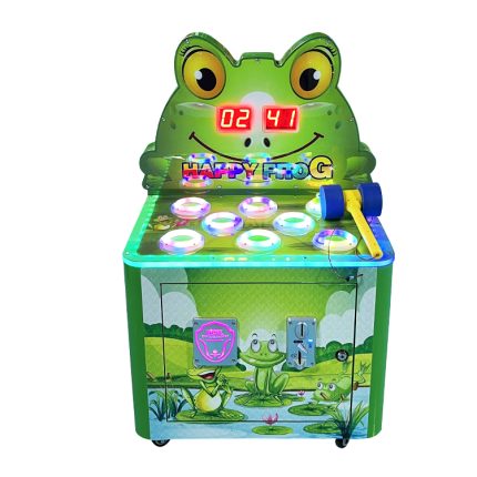 Factory Price Kids Coin Operated Game Machine Whack-a-Mole Hit Frog Arcade Game Machine